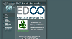Desktop Screenshot of edcospecialtyproducts.com